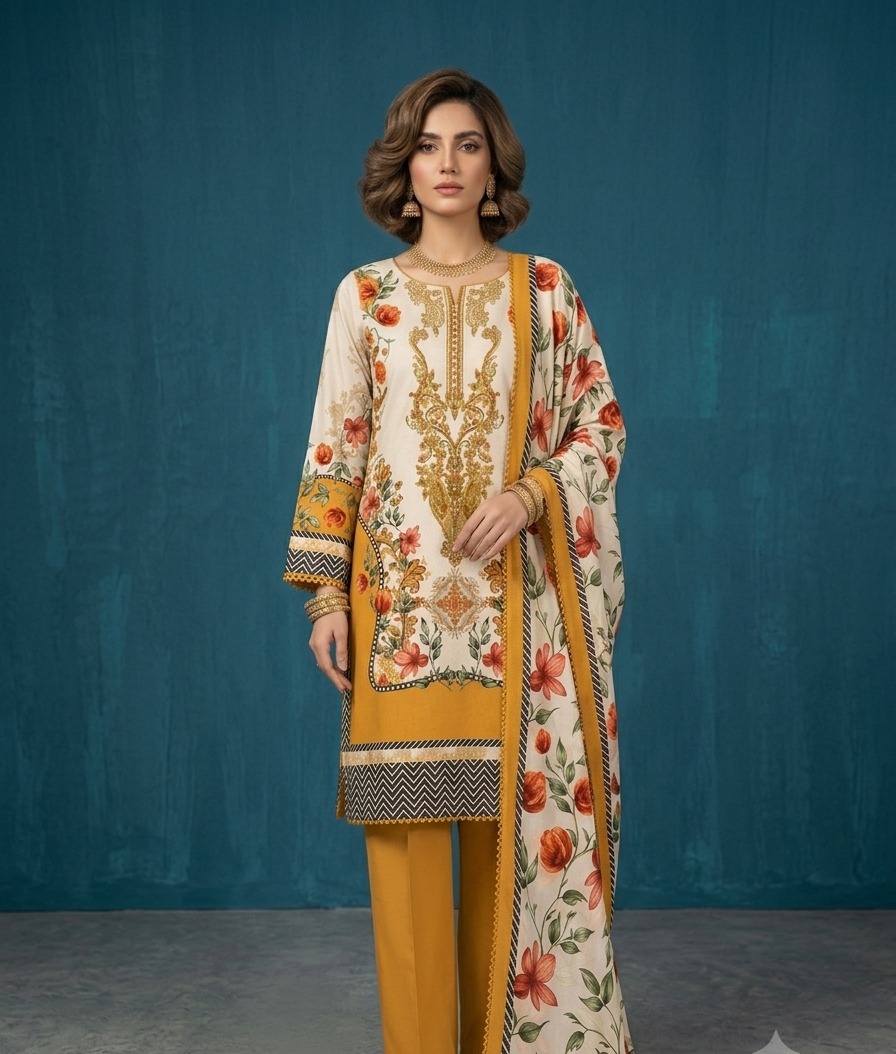Sahar Gold Front View